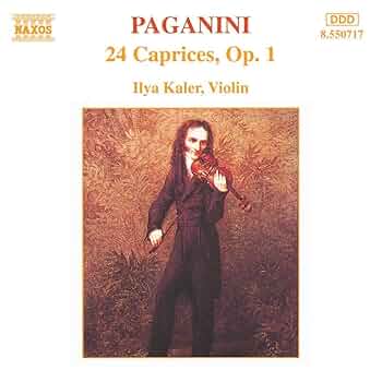 クラシック Paganini 24 Caprices CD María Dueñas: Paganini: 24 Caprices — Caprices by Berlioz